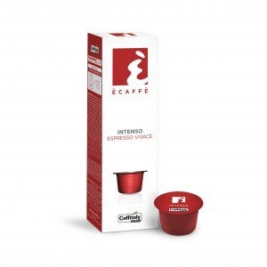 12 Boîtes de 10 capsules Ècaffè Intenso Espresso Vivace de Caffitaly