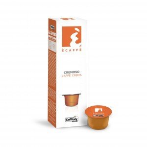 Capsules pq10 Ècaffè Cremoso Caffe' Crema de Caffitaly