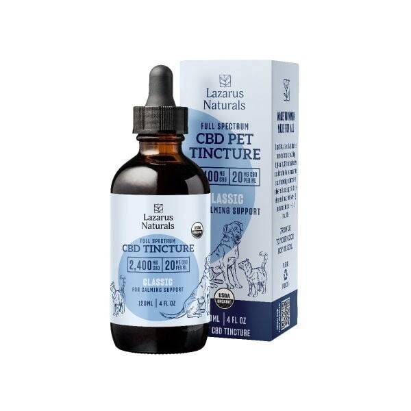 Full Spectrum PET CBD OIL TINCTURE 2400mg