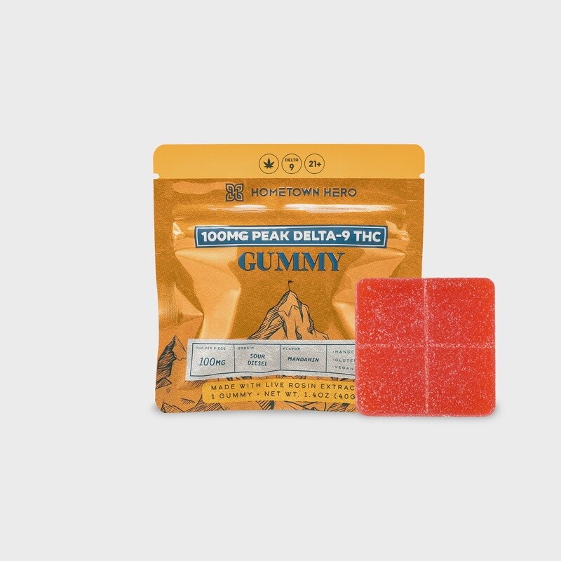 Mandarin Sour Diesel - Peak Delta-9 Gummy