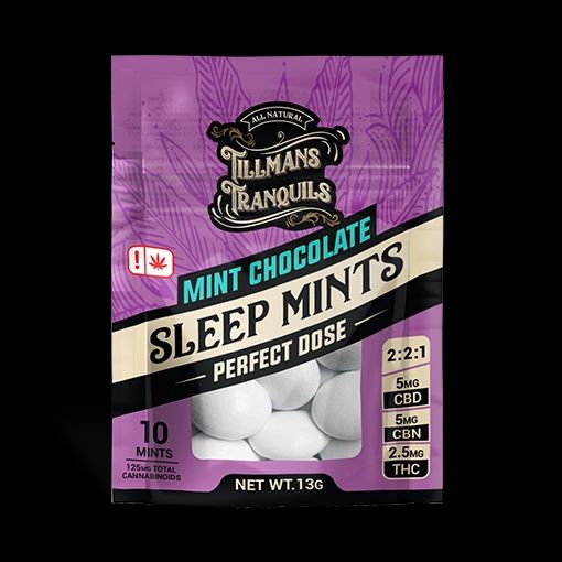 THC:CBD:CBN Mint Chocolate Sleep Mints