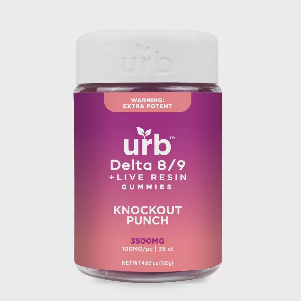 Knockout Punch Delta 8/9 Live Resin Gummies