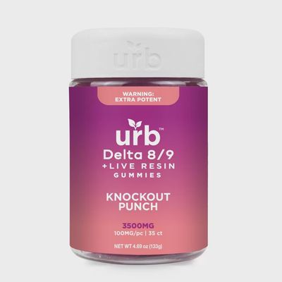 Knockout Punch Delta 8/9 Live Resin Gummies
