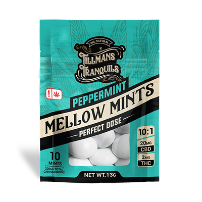 Peppermint THC Mints - 10:1 Ratio of THC CBD