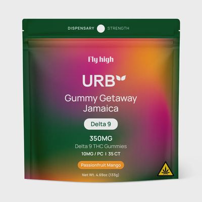 D9 THC Gummies 350MG – Passionfruit Mango
