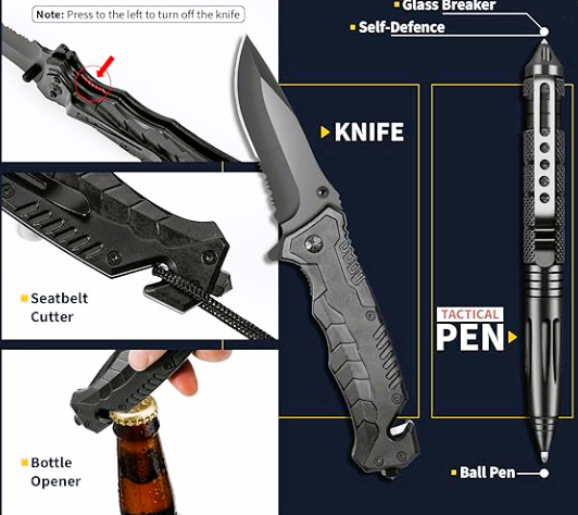 (Gifts For Him)  Survival Kit