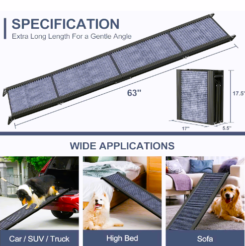 (Pet Care) Dog Ramp for Cars