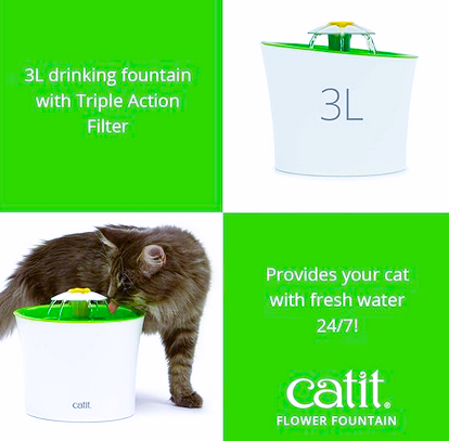(Pet Care) Drinking Fountain for Dogs and Cats