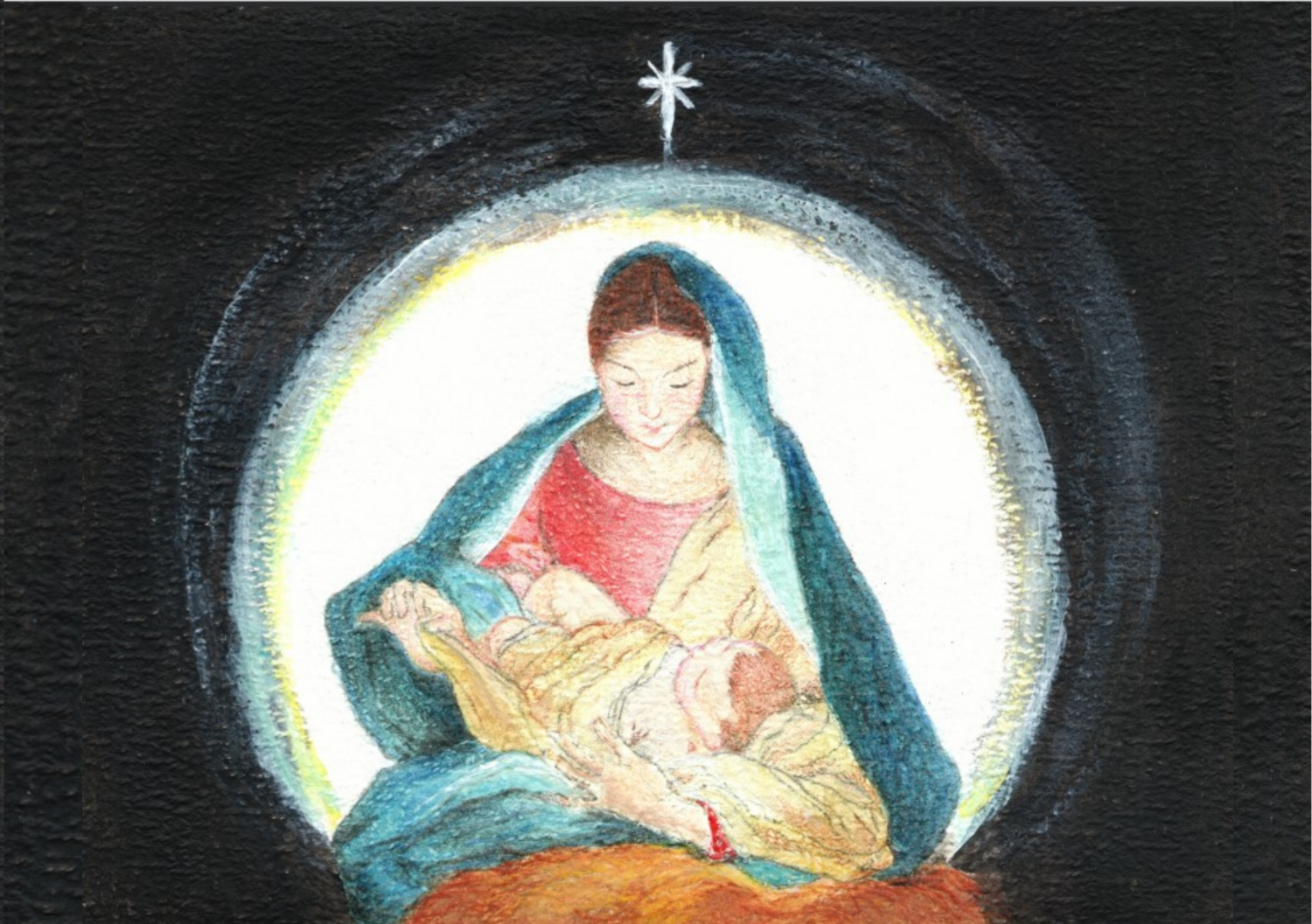 Nativity Postcard
