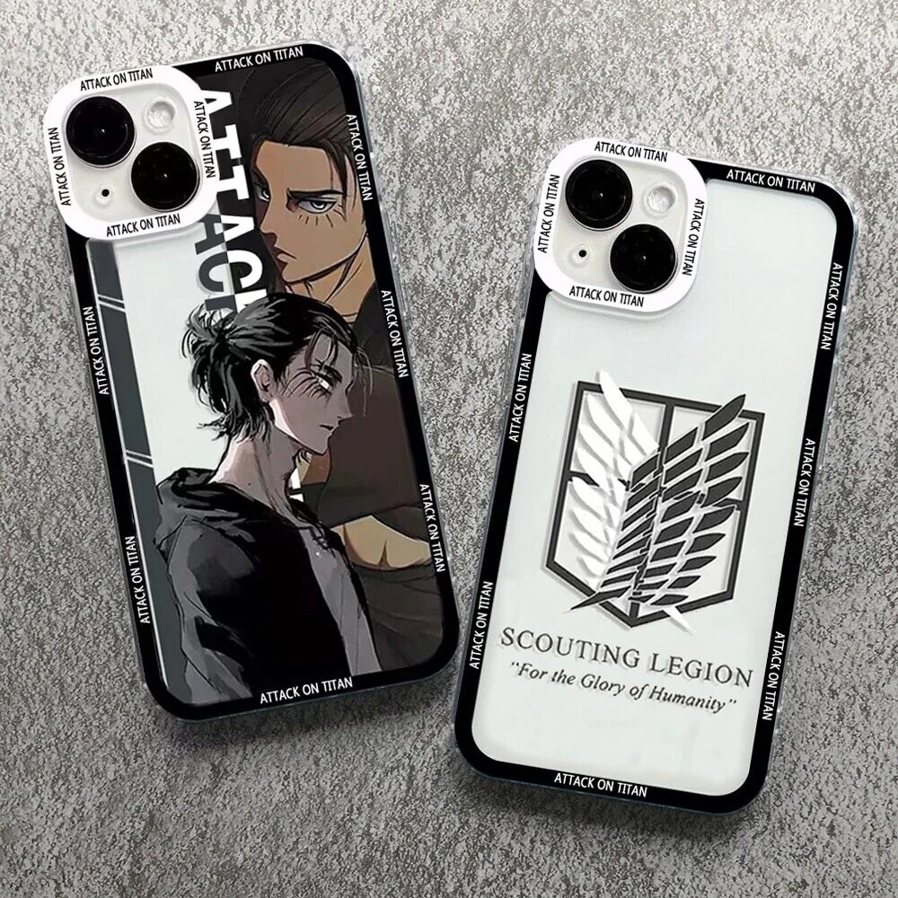 Anime Attack On Titan Phone Case For iPhone