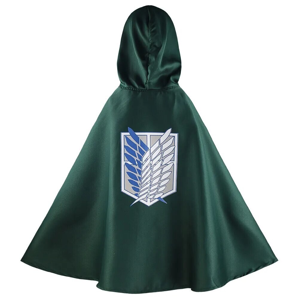 Attack On Titan Cloak Shingeki No Kyojin Scouting Legion  Green Cape.