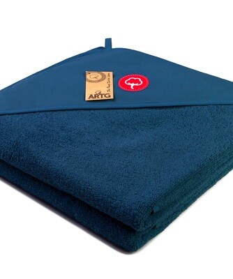 AR732 Toddler Hooded Towel - 100x100 cm - French Navy
