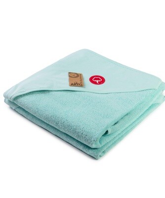 AR732 Toddler Hooded Towel - 100x100 cm - Mint Green