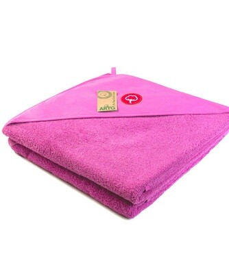AR732 Toddler Hooded Towel - 100x100 cm - Pink
