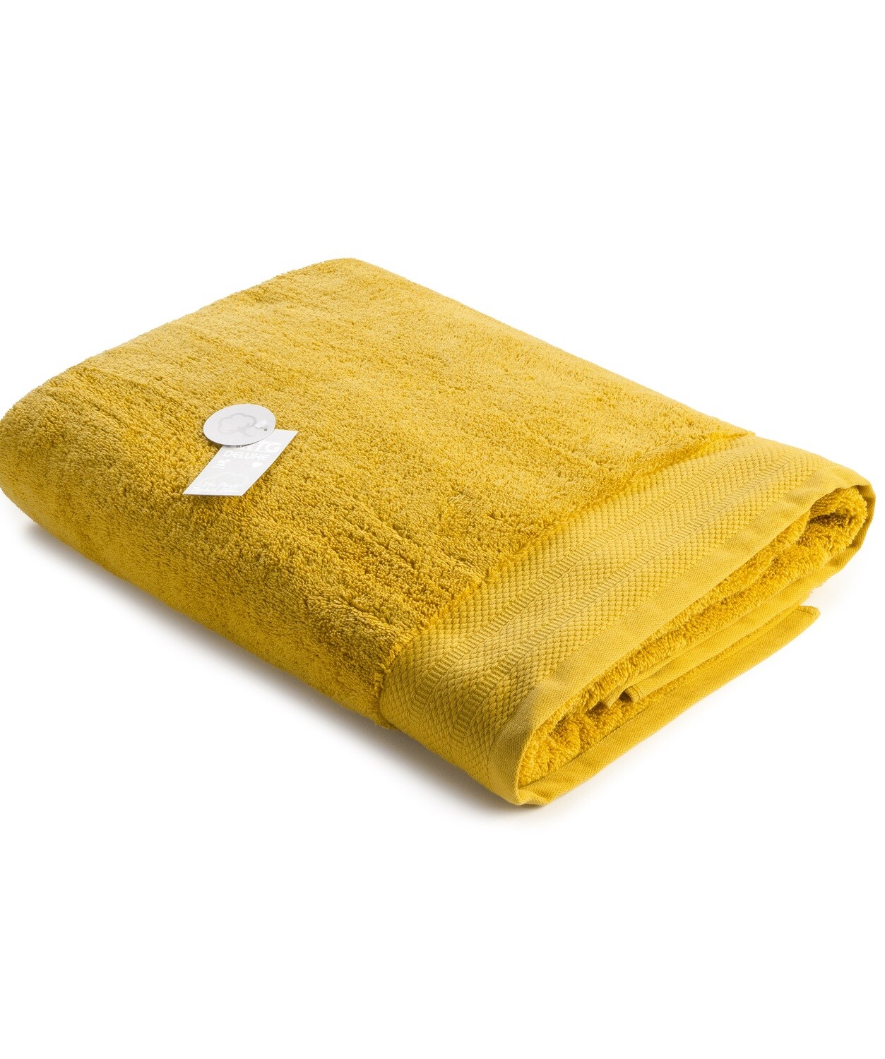AR606 DeLuxe strandhanddoek - Mosterdgeel - Mustard - 100x180 cm