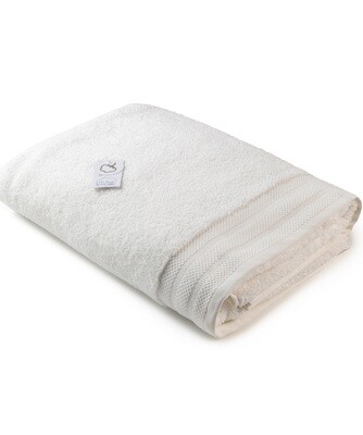 AR606 DeLuxe strandhanddoek - Wit - True White - 100x180 cm