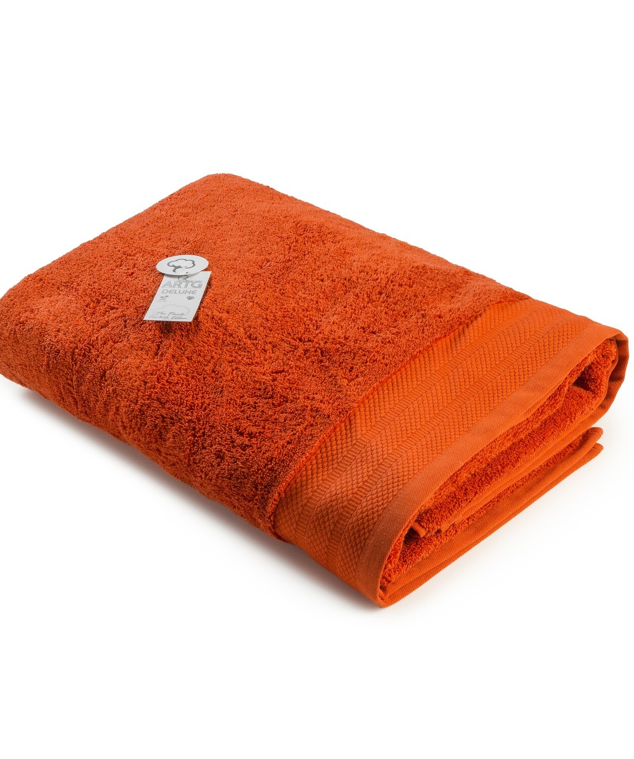 AR606 DeLuxe strandhanddoek - Steenrood - Brick Red - 100x180 cm