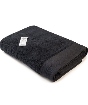 AR606 DeLuxe strandhanddoek - Zwart - Very Black - 100x180 cm