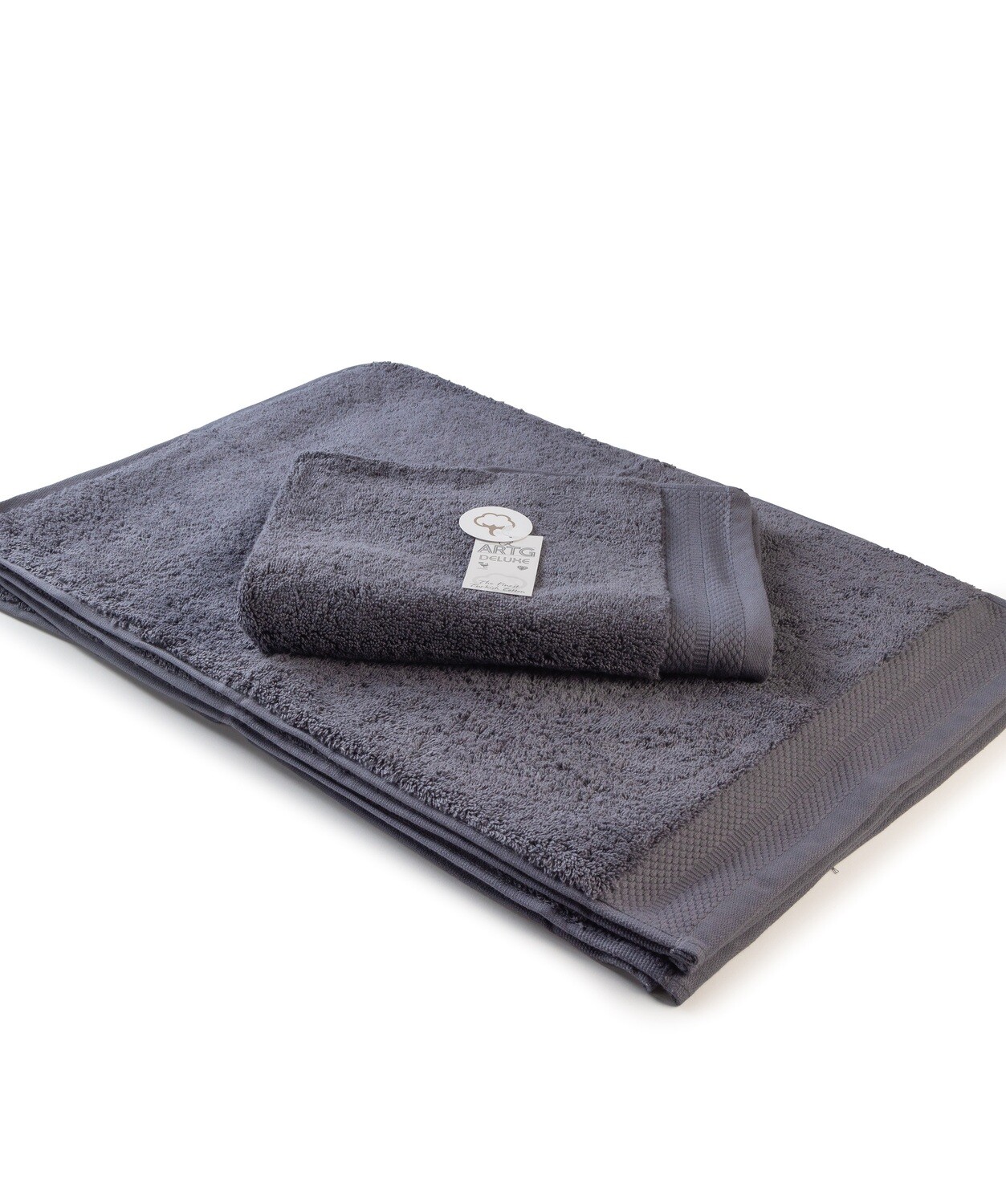 AR605 Gastenhanddoek DeLuxe - Donkergrijs - Dark Grey