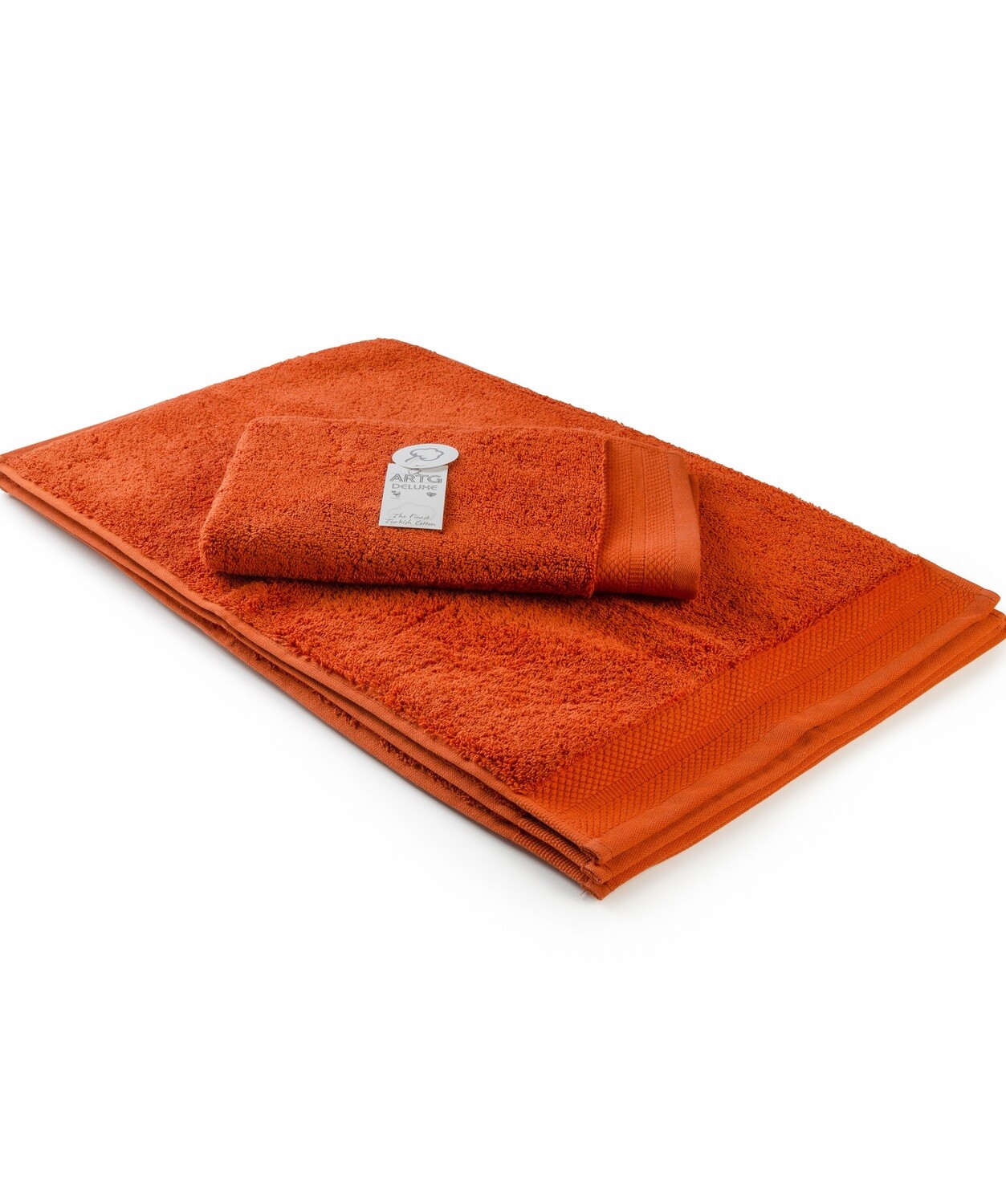AR605 Gastenhanddoek DeLuxe - Steenrood - Brick Red