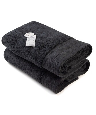 AR605 Badhanddoek DeLuxe - Zwart - Very Black