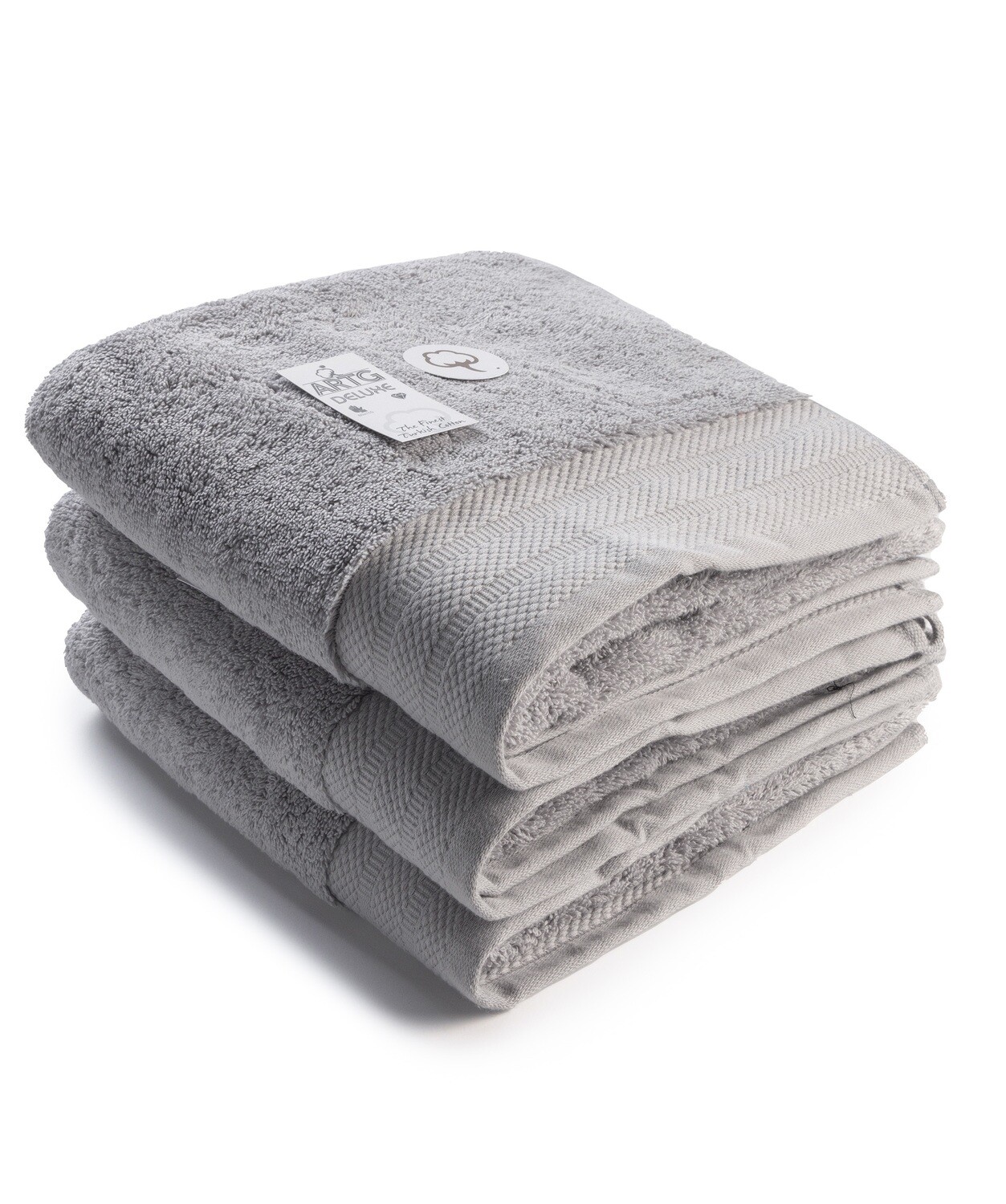 AR603 Handdoek DeLuxe - Lichtgrijs - Light Grey
