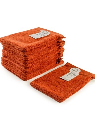 AR601 Washandje DeLuxe - Steenrood - Brick Red