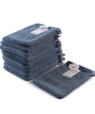 AR601 Washandje DeLuxe - Spijkerstofblauw - Jeans Blue