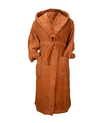 AR026 Hooded Bathrobe - Terra