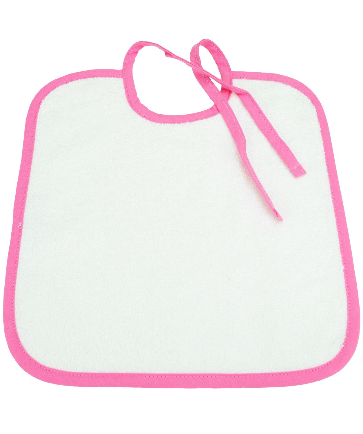 ARB33 Babiezz Slab met touwtjes - Wit met Rose - White/Pink