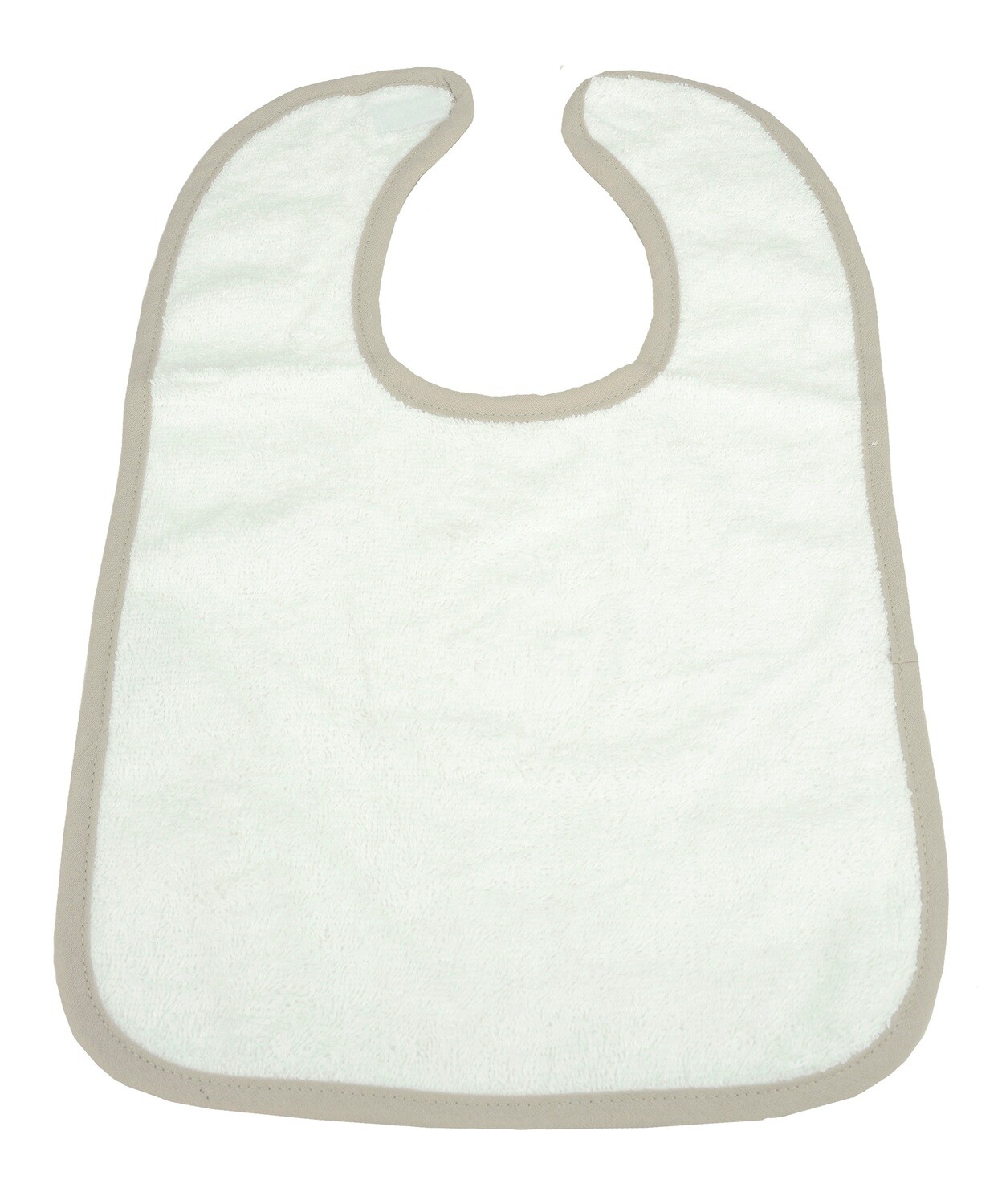 ARB034 Babiezz Slab met klittenband - Wit met Beige - White/Sand