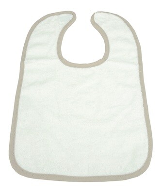 ARB034 Babiezz Slab met klittenband - Wit met Beige - White/Sand