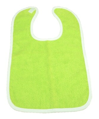 ARB034 Babiezz Slab met klittenband - Heldergroen/Wit - Lime Green/White