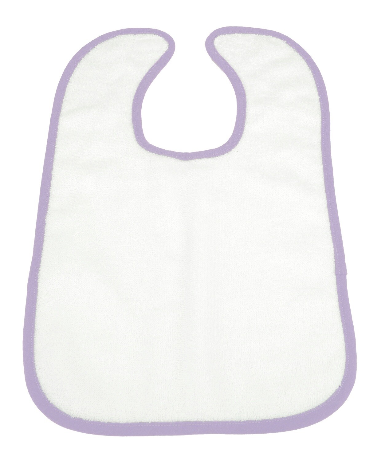 ARB034 Babiezz Slab met klittenband - Wit/Lichtpaars- White/Light Purple
