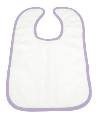 ARB034 Babiezz Slab met klittenband - Wit/Lichtpaars- White/Light Purple