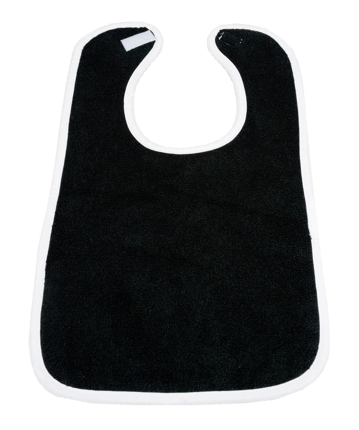 ARB034 Babiezz Slab met klittenband - Zwart met wit - Black/White