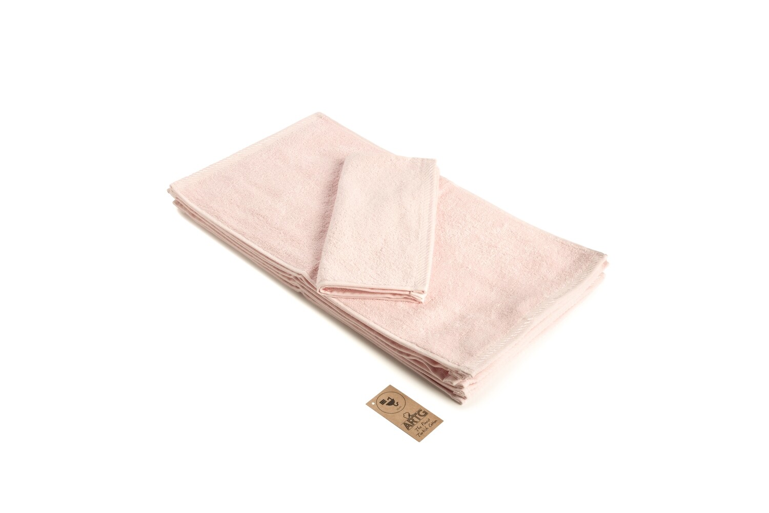 ARTG Towelzz® - AR034 - Gasten Handdoek - 30 x 50 cm - Light Pink