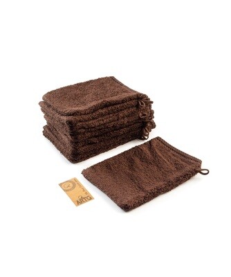ARTG Towelzz® - AR033 - Washcloths - 16 x 22 cm - Chocolate Brown