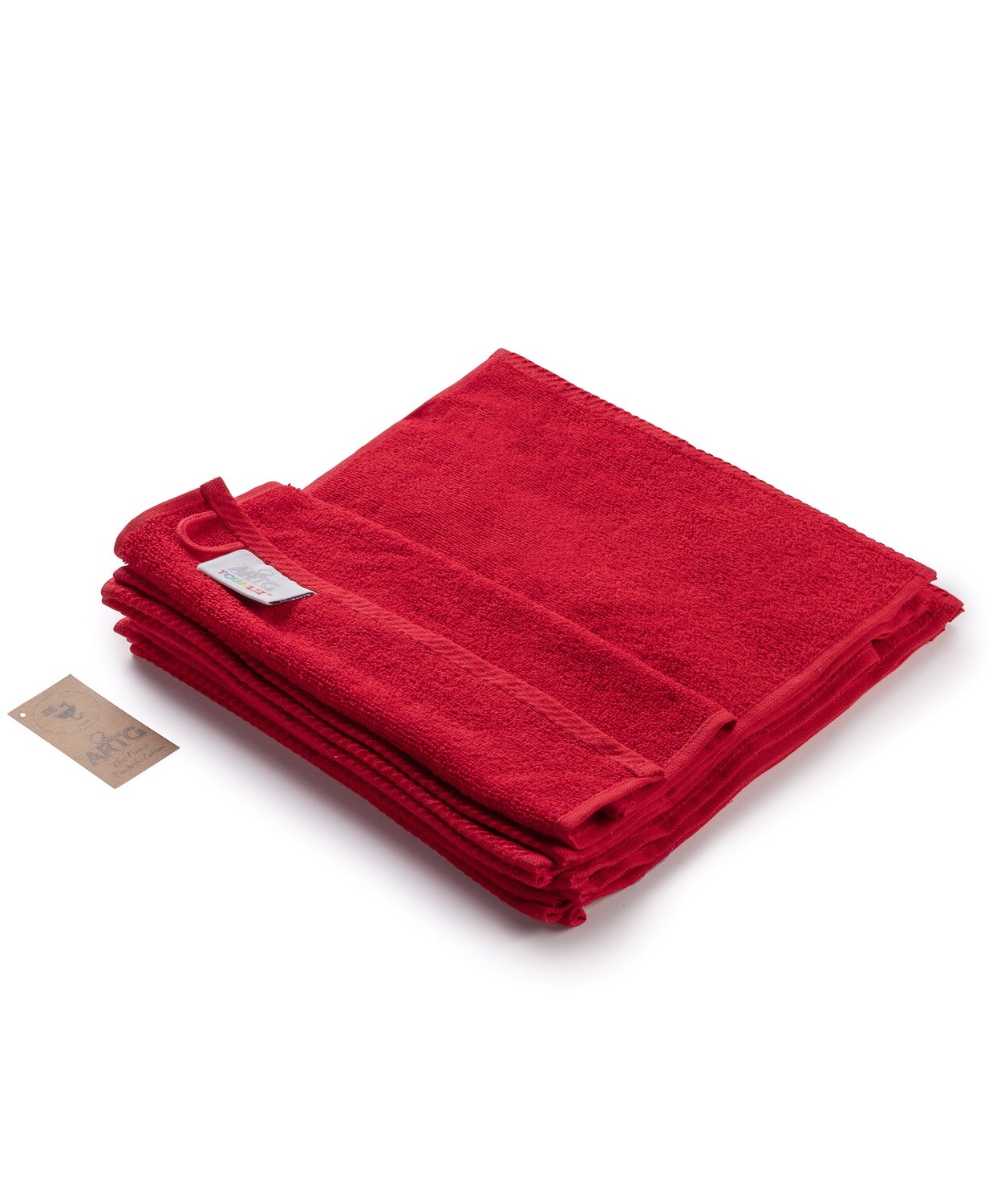 ARTG Towelzz® - AR032 - Guest Towel - 30 x 30 cm - Fire Red