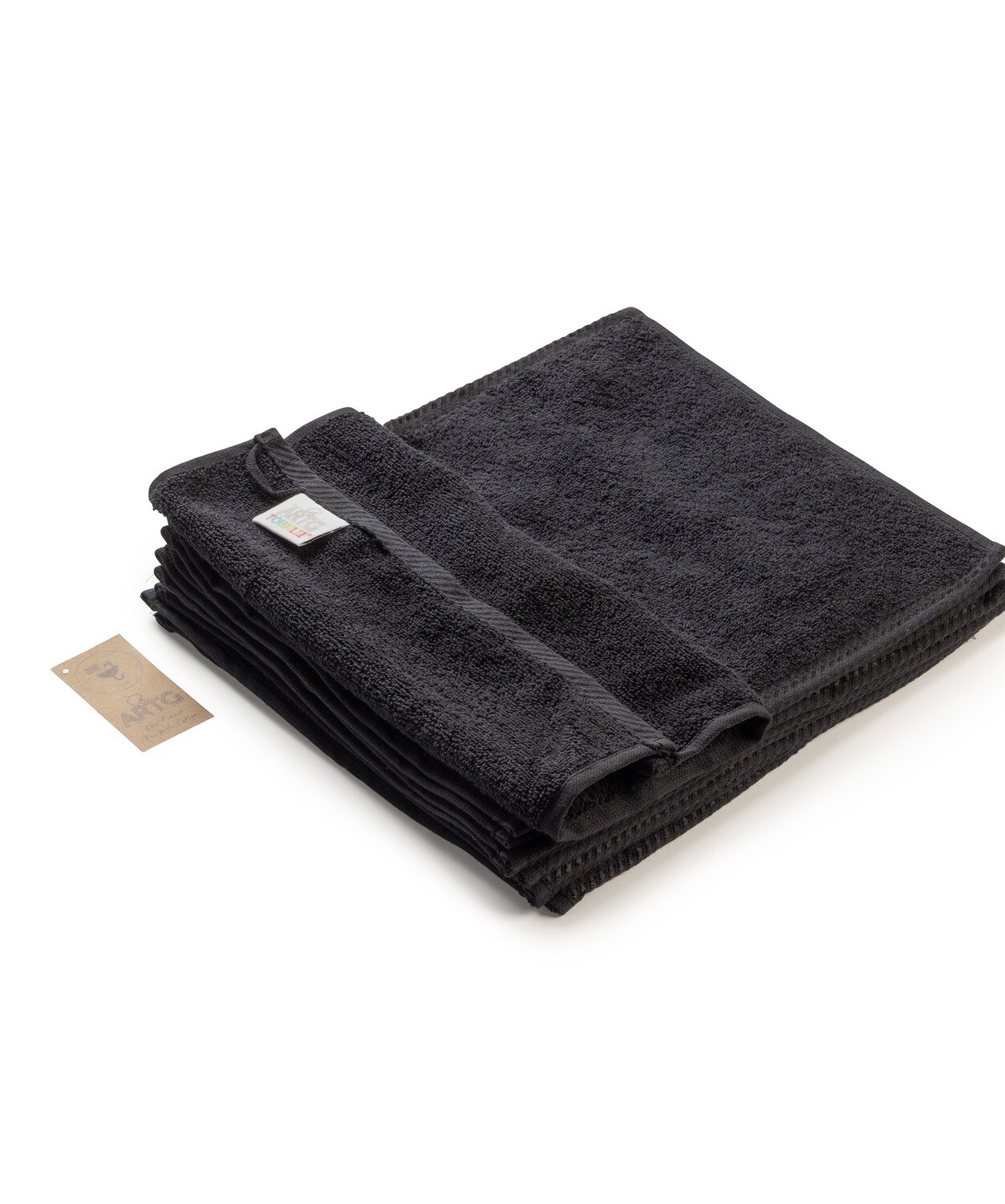 ARTG Towelzz® - AR032 - Guest Towel - 30 x 30 cm - Black