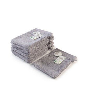 AR401 Natural Bamboo Washandjes - Lichtgrijs - Light Grey