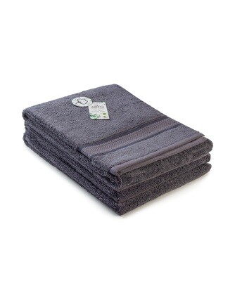AR403 Natural Bamboo Handdoeken - 50 x 100 cm - Donkergrijs - Dark Grey