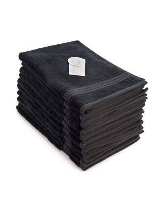 AR405 Natural Bamboo Gastendoekjes - 40 x 60 cm - Zwart - Black