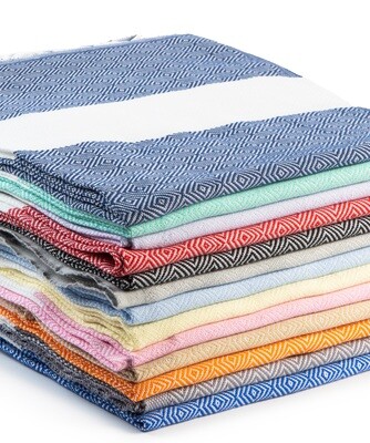 AR056 Hamamzz® - Hamam Towel - Model MARMARIS