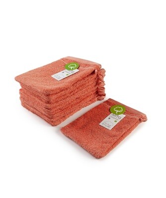 AR501 Washandje Biologisch Katoen - Koraalrood - Rose