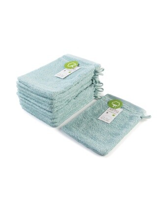 AR501 Washandje Biologisch Katoen - Groen - Green