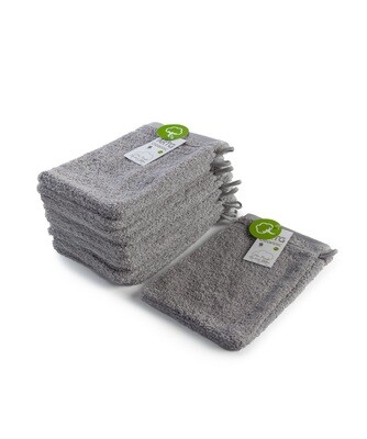 AR501 Washandje Biologisch Katoen - Grijs - Grey