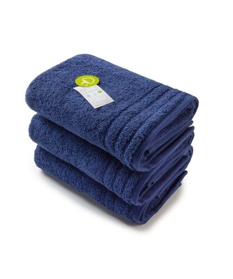 AR503 Handdoek Biologisch Katoen - Donkerblauw - French Navy