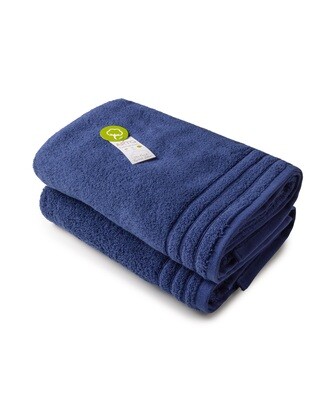AR504 Badhanddoek Biologisch Katoen - Donkerblauw - French Navy