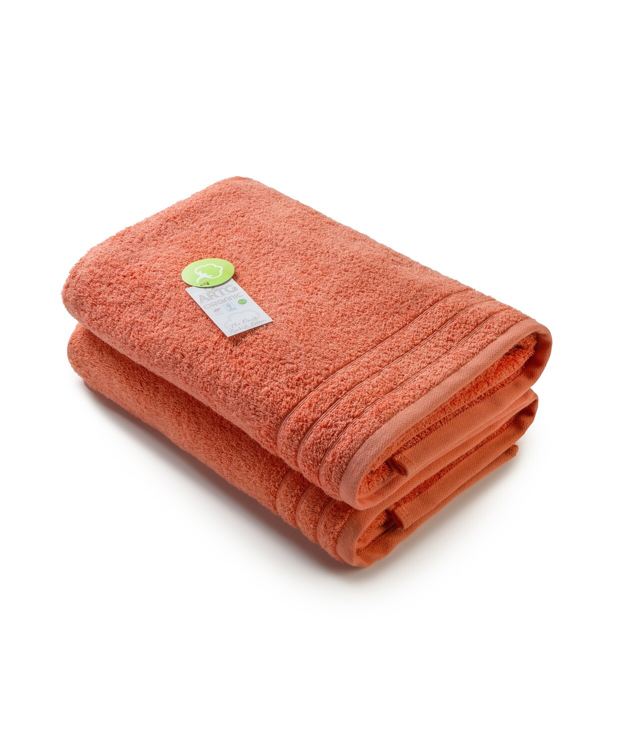 AR504 Badhanddoek Biologisch Katoen - Koraalrood - Rose